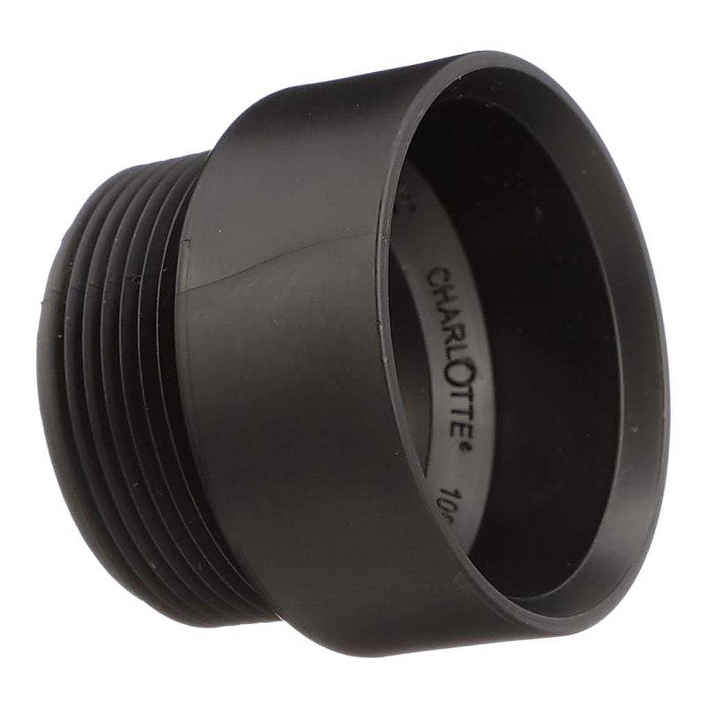 Charlotte Pipe ABS001090800 1-1/2 in. Hub x 1-1/2 in. Dia. MPT ABS Adapter