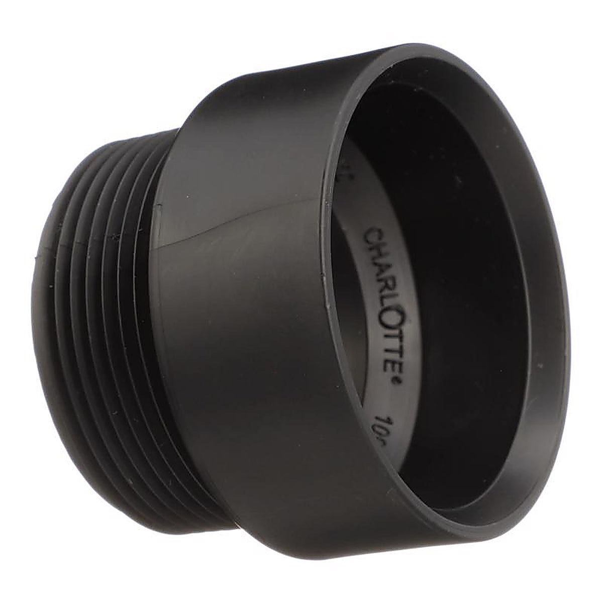 Charlotte Pipe ABS001090800 1-1/2 in. Hub x 1-1/2 in. Dia. MPT ABS Adapter
