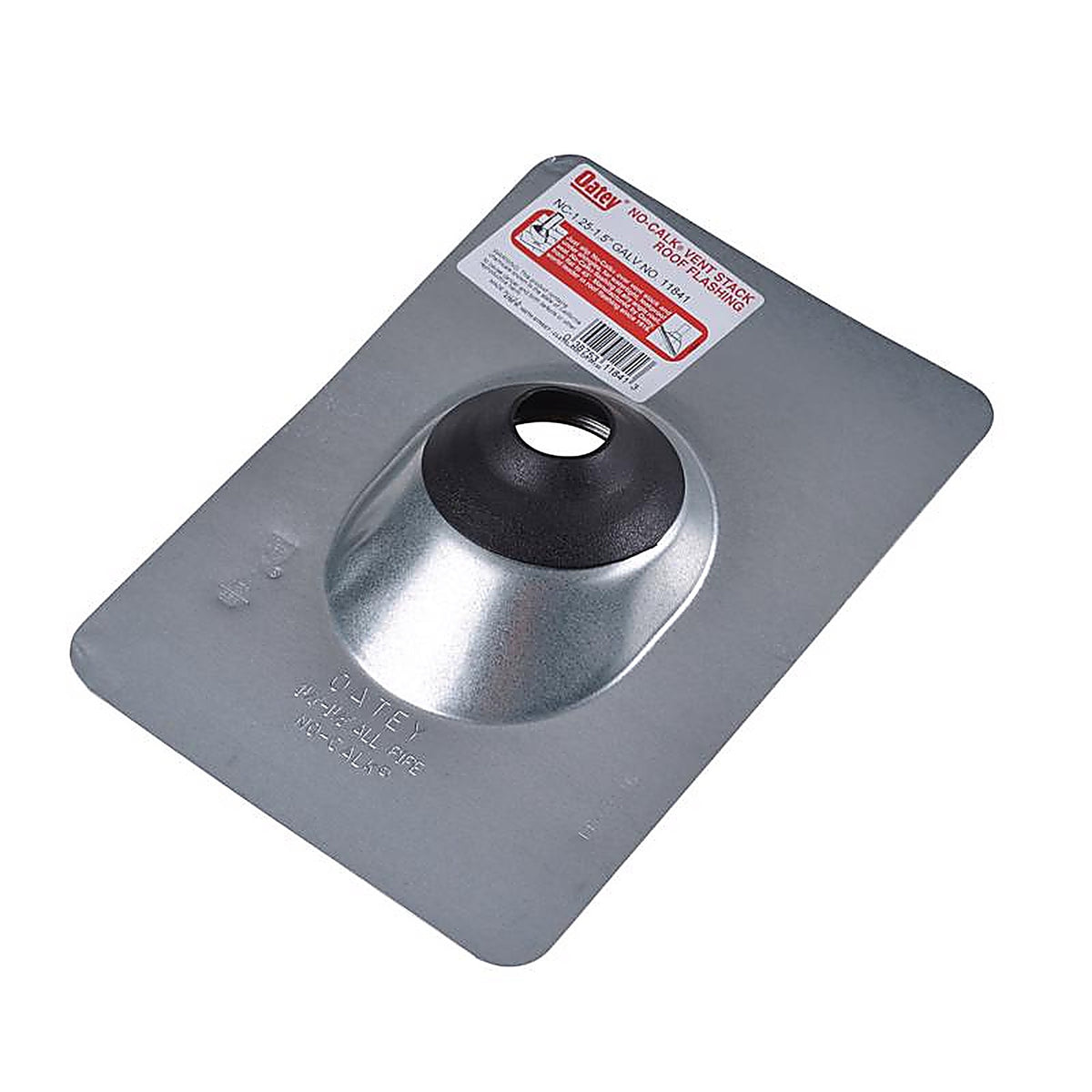 Oatey 11841 No-Calk 9 in. W x 12-1/2 in. L Galvanized Steel Flashing Silver