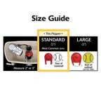 Korky 2004BP Toilet Flapper Red For Universal