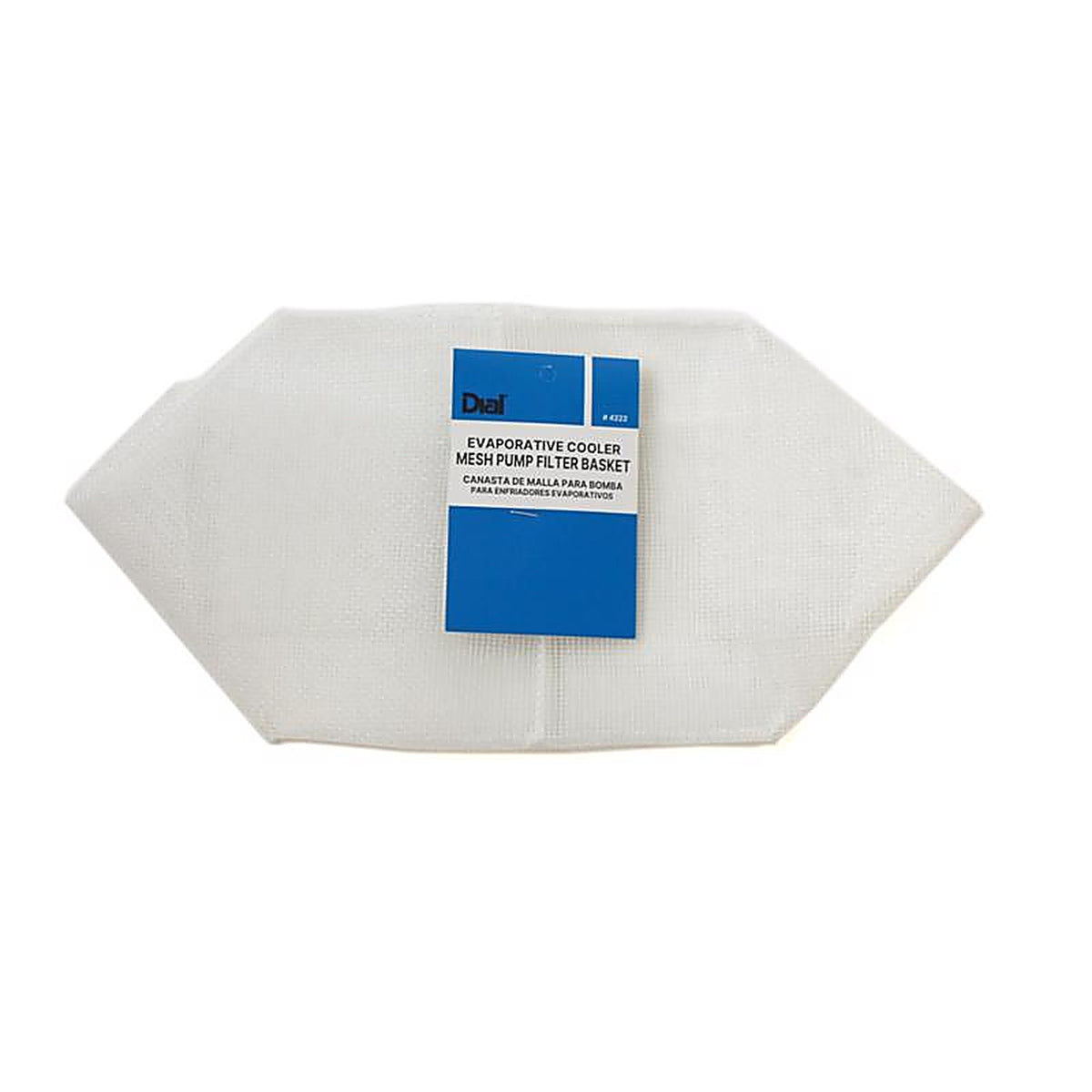 Dial 4222 1/4 in. H x 6 in. W Poly White Basket