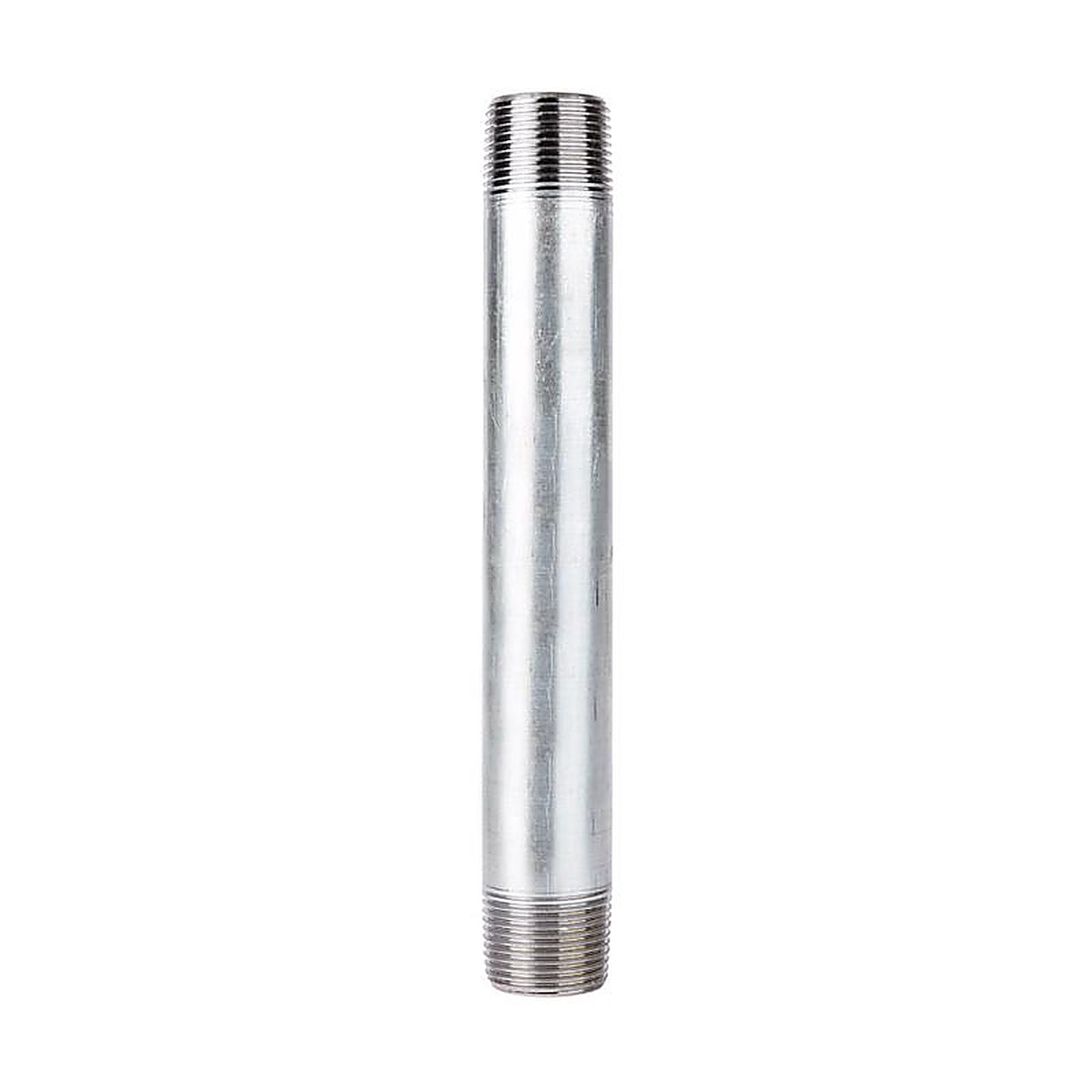 Mueller 566-090AH 1-1/4 in. MPT x 9 in. L Galvanized Steel Nipple
