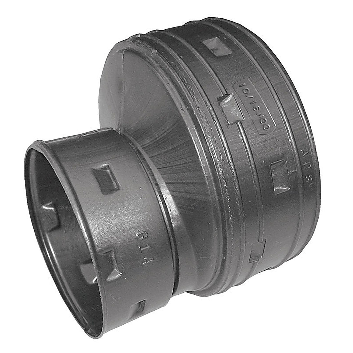 Advanced Drainage 0314AA 3 in. Snap x 4 in. Dia. Snap Polyethylene Reducing Coupler