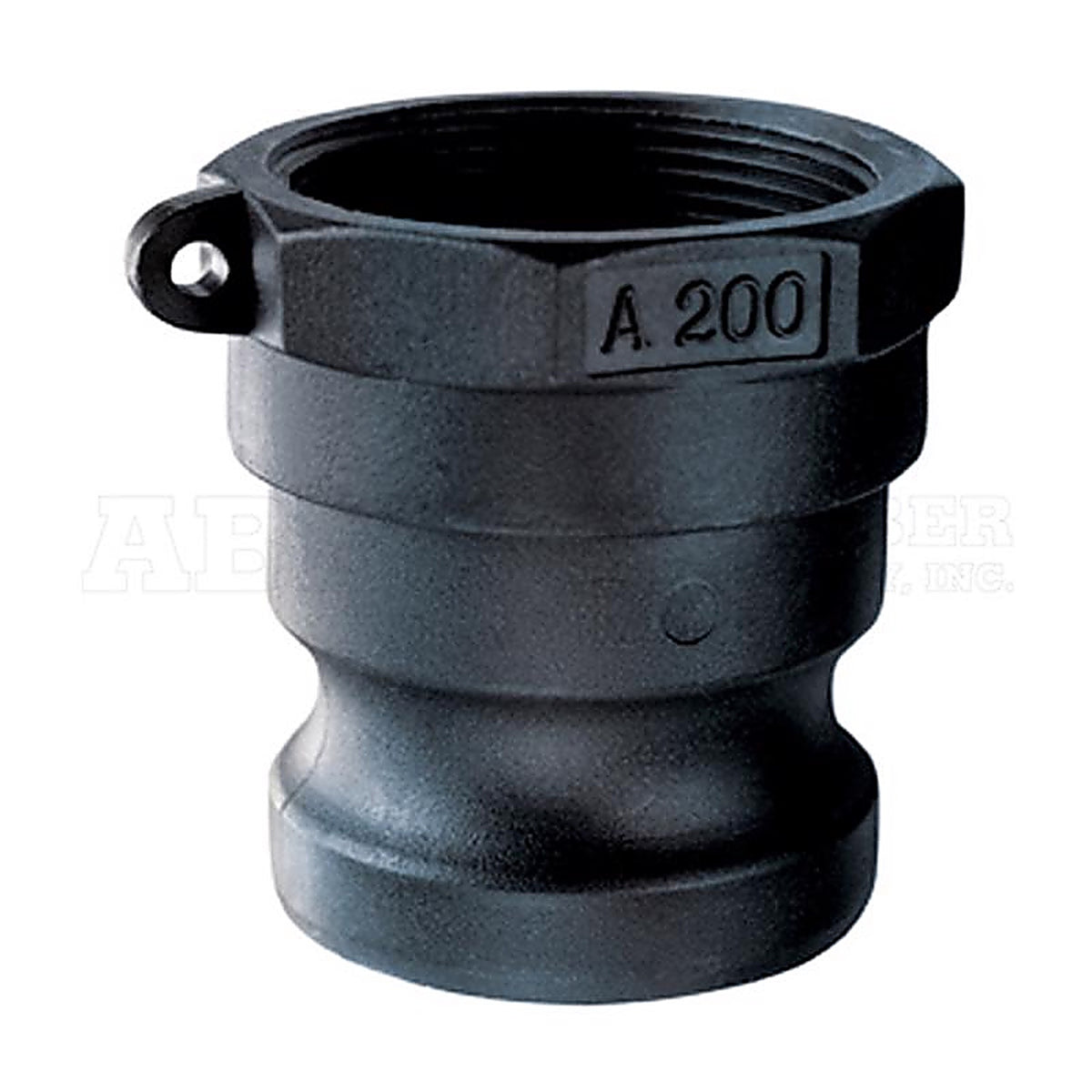 Pacer 58-1405 Camelot Polypropylene 1-1/2 in. Dia. x 1-1/2 in. Dia. Female Adapter