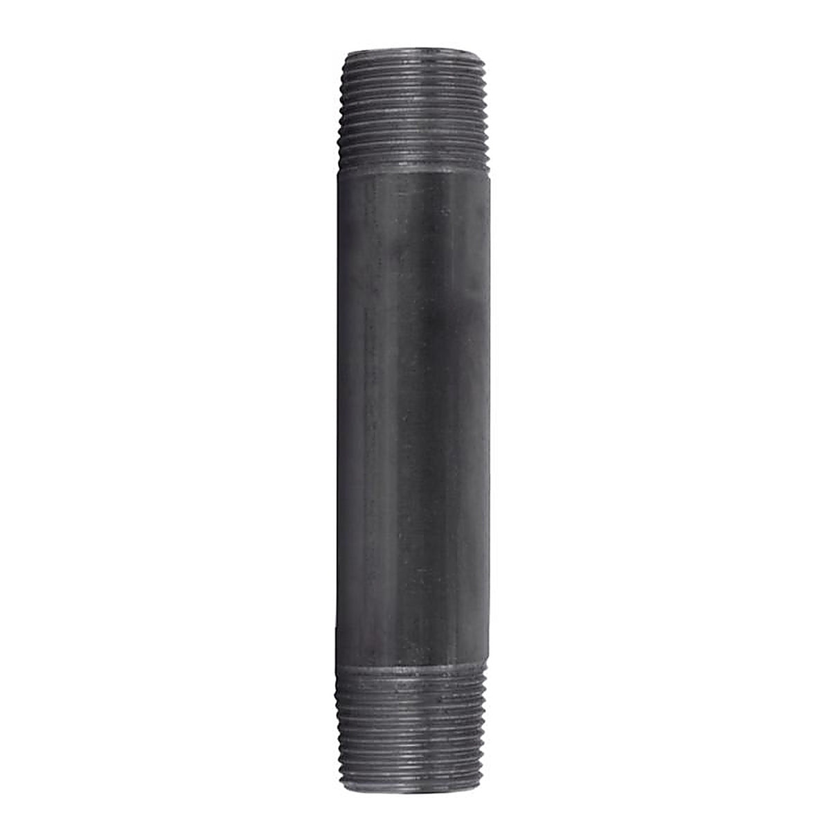 Mueller 585-070AH 1 in. MPT x 7 in. L Black Steel Nipple