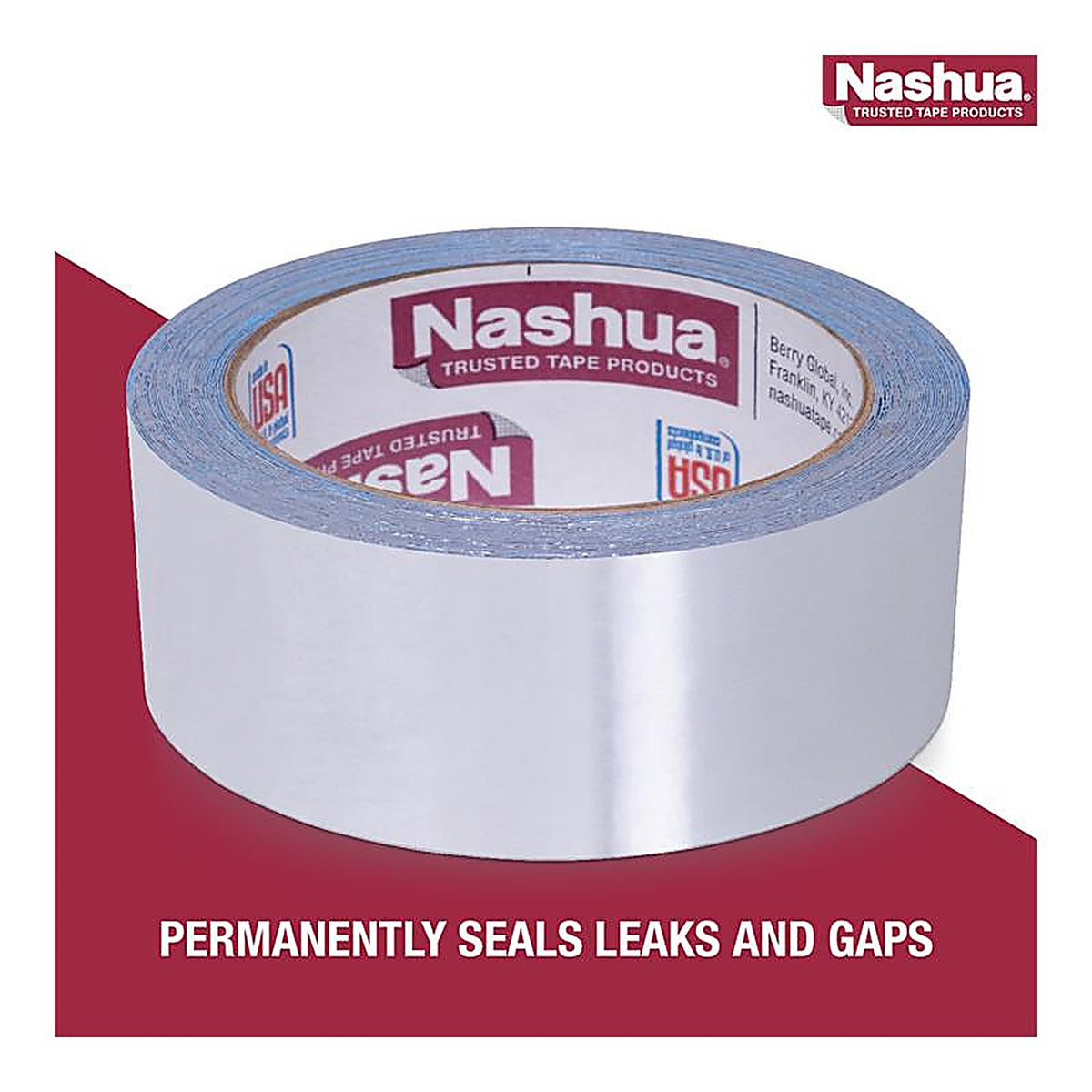 Nashua 1542731 1.89 in. W x 10.9 yd. L Silver Duct Tape