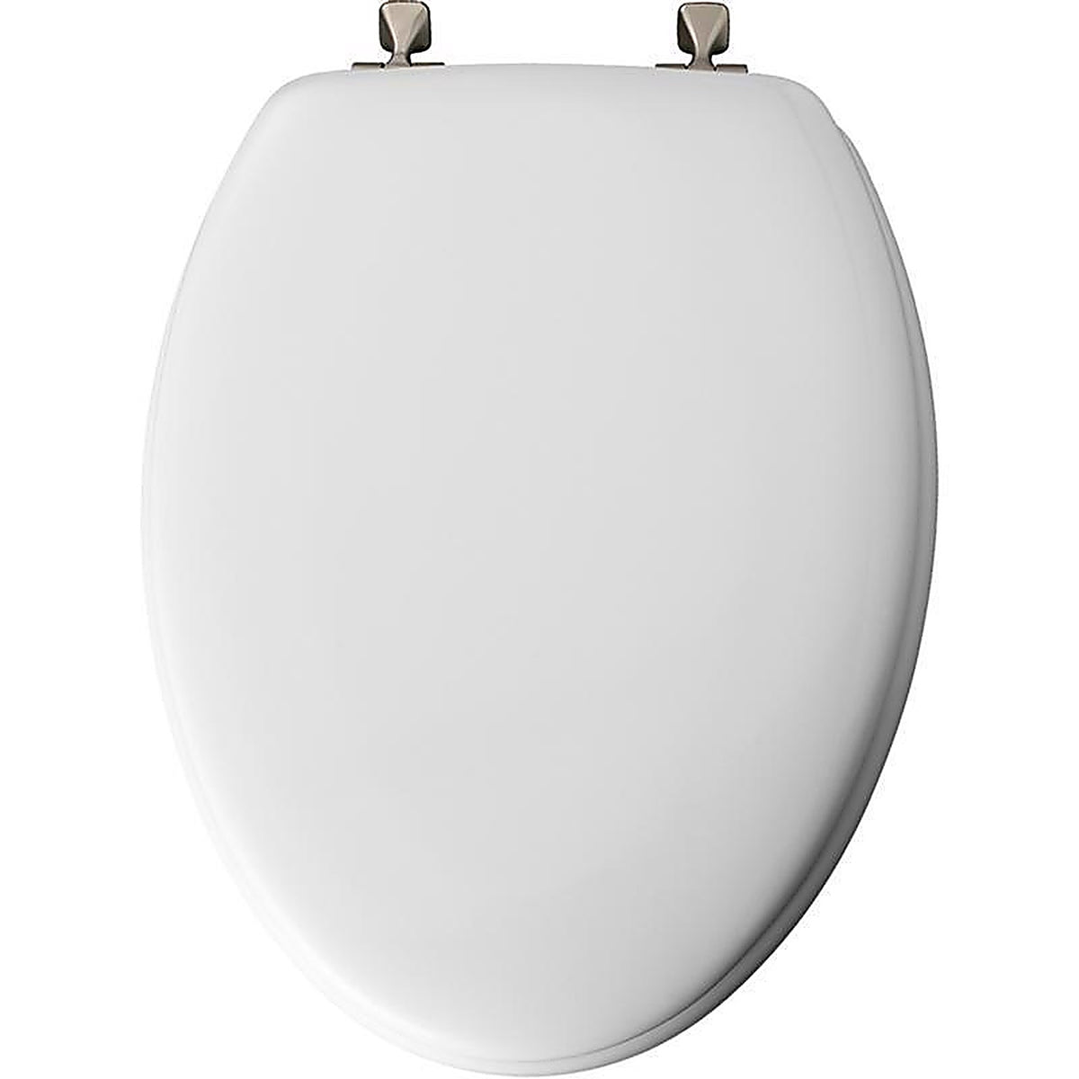 Bemis 144BN-000 Mayfair Elongated White Molded Wood Toilet Seat