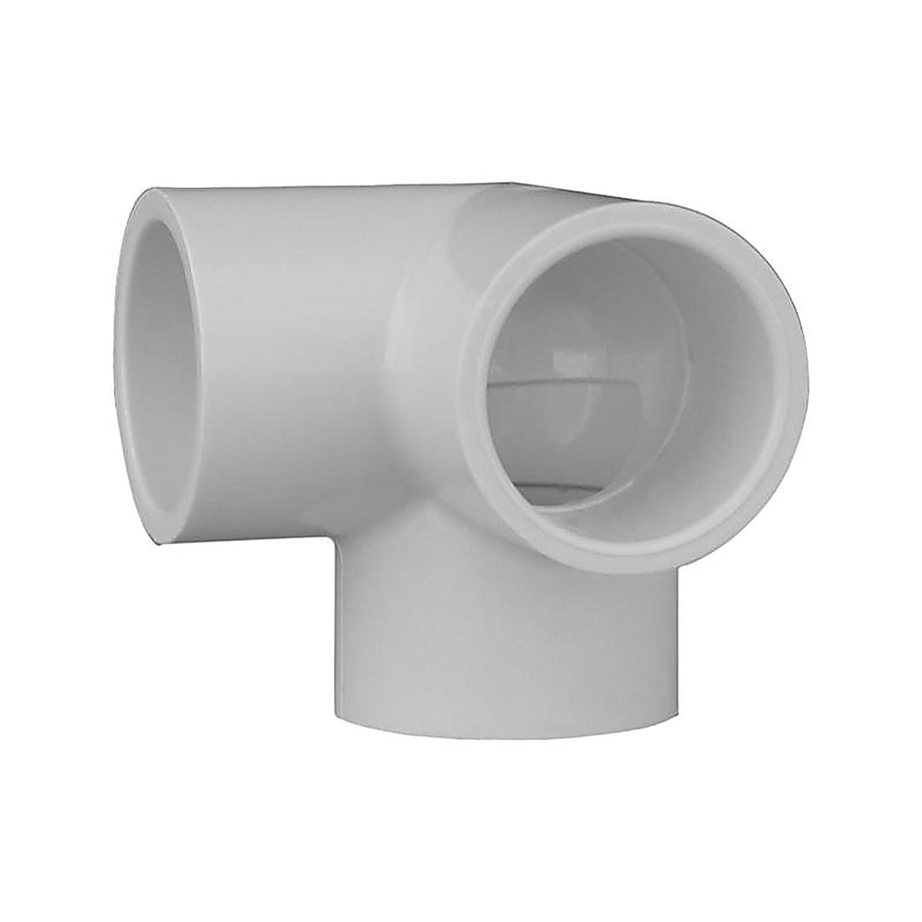 Charlotte Pipe PVC025101000 Schedule 40 1 in. Slip x 1 in. Dia. Slip PVC Side Outlet Elbow