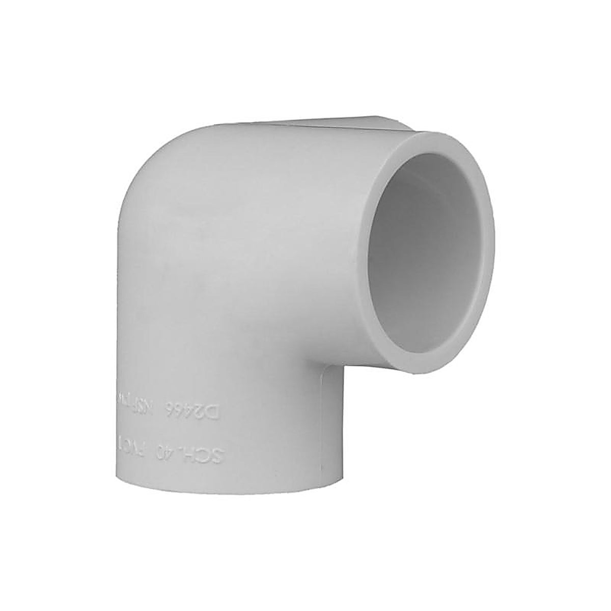 Charlotte Pipe PVC025101000 Schedule 40 1 in. Slip x 1 in. Dia. Slip PVC Side Outlet Elbow