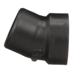 Charlotte Pipe ABS003260600 1-1/2 in. Spigot x 1-1/2 in. Dia. Hub ABS 22-1/2 Degree Elbow