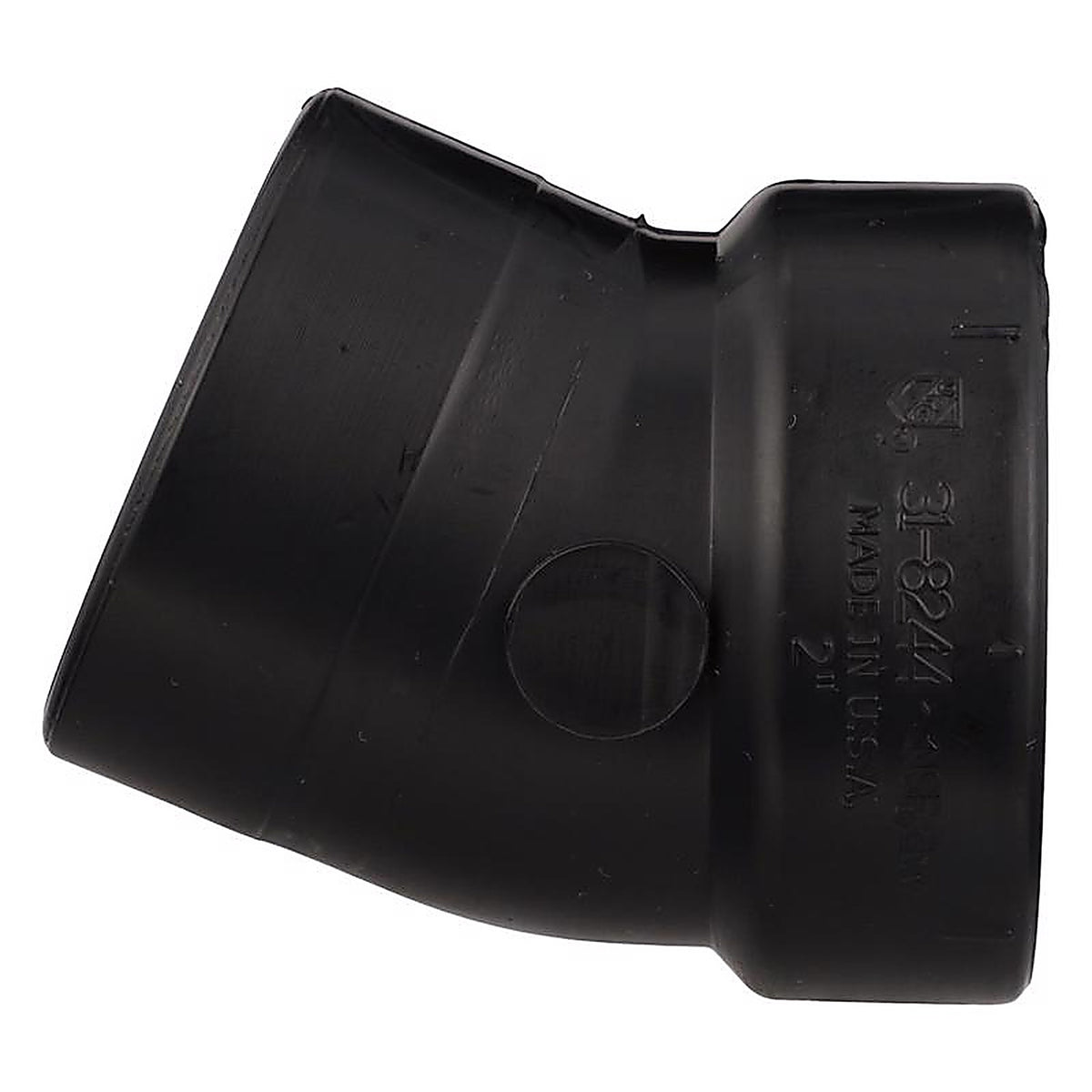 Charlotte Pipe ABS003260800 2 in. Slip x 2 in. Dia. Hub ABS Elbow