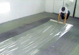 RBL Products 421 Booth Floor Mask 48" x 200'
