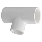 Charlotte Pipe PVC 02401 3200 Schedule 40 1 in. Slip x 1 in. Dia. Slip PVC Reducing Tee