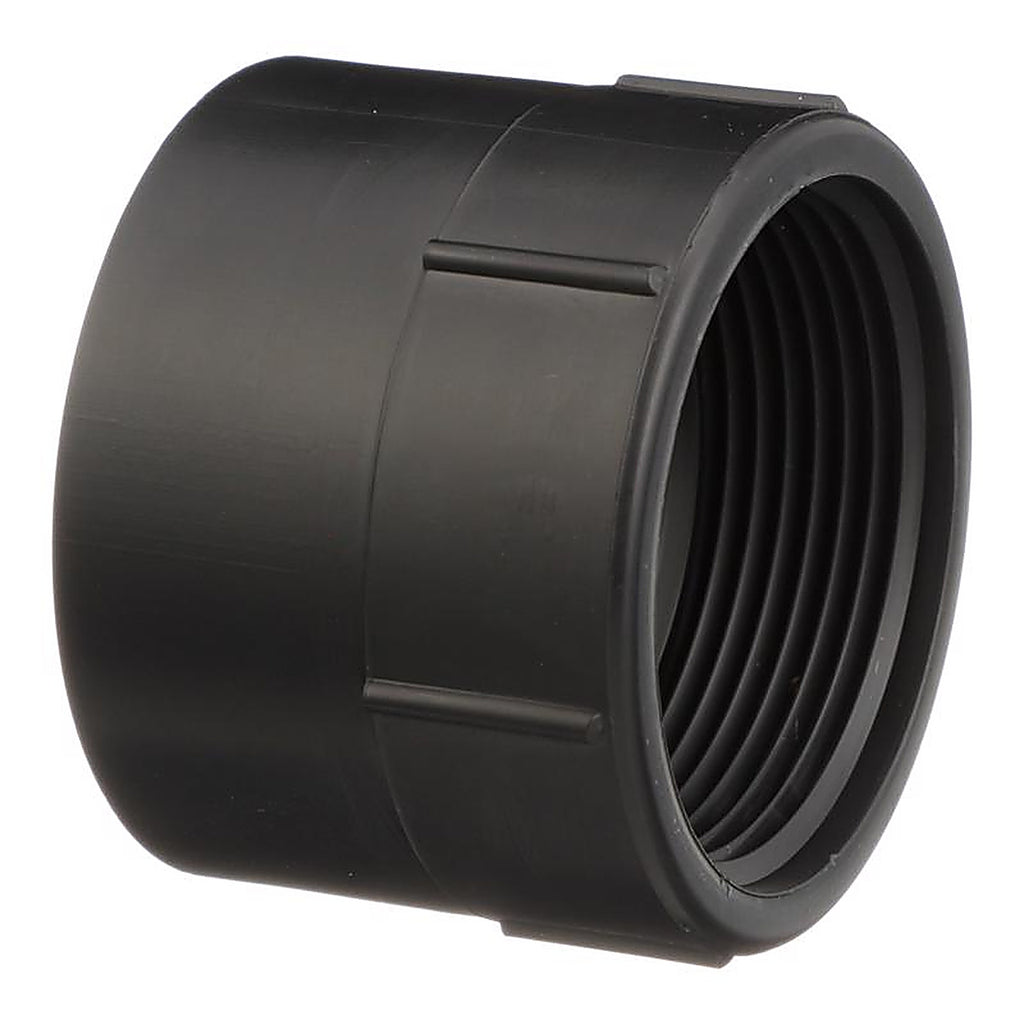 Charlotte Pipe ABS001010600 1-1/2 in. Hub x 1-1/2 in. Dia. FPT ABS Adapter