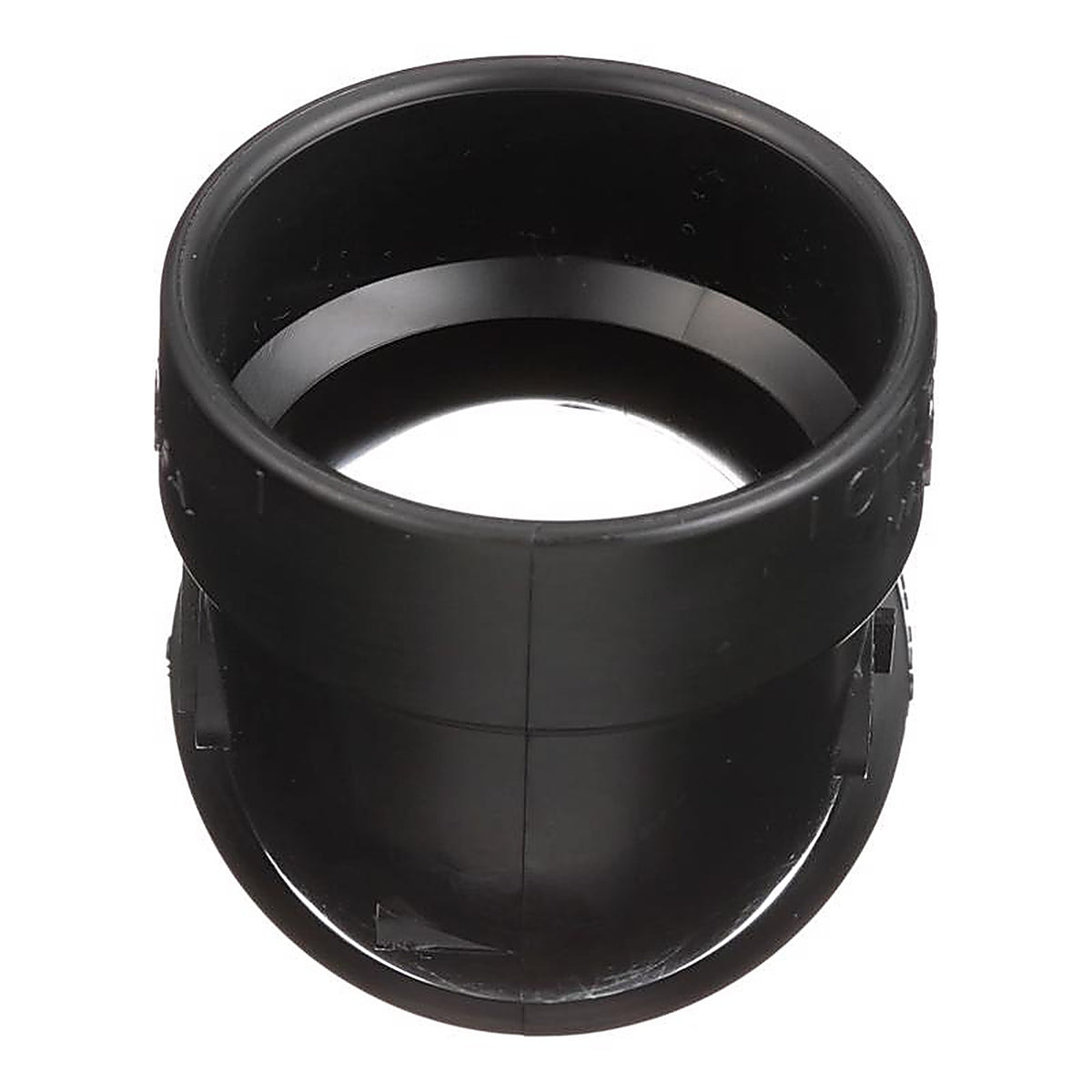 Charlotte Pipe ABS003190800 2 in. Hub x 2 in. Dia. Hub ABS 60 Degree Elbow