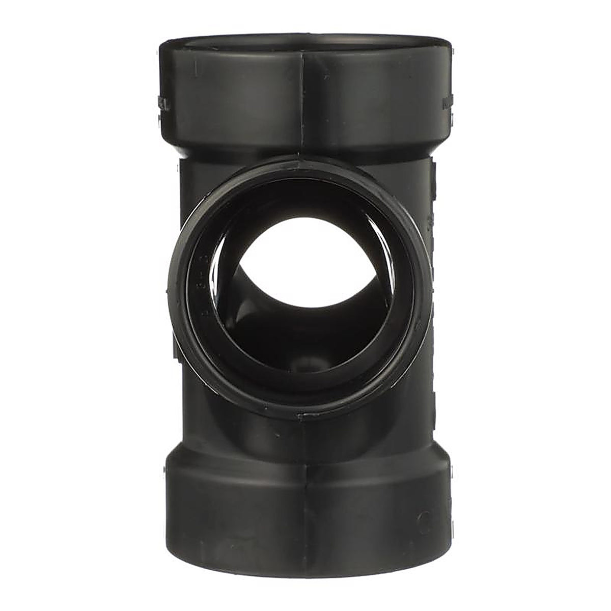 Charlotte Pipe ABS004290600 2 in. Hub x 2 in. Dia. Hub ABS Sanitary Tee