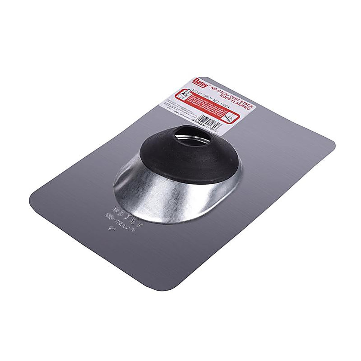 Oatey 11854 No-Calk 9 in. W x 12-1/2 in. L Galvanized Steel Flashing Silver