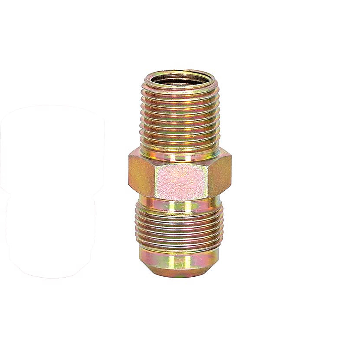Brasscraft PSSL-16 1/2 in. 3/8 in. Dia. Stainless Steel Gas Fitting