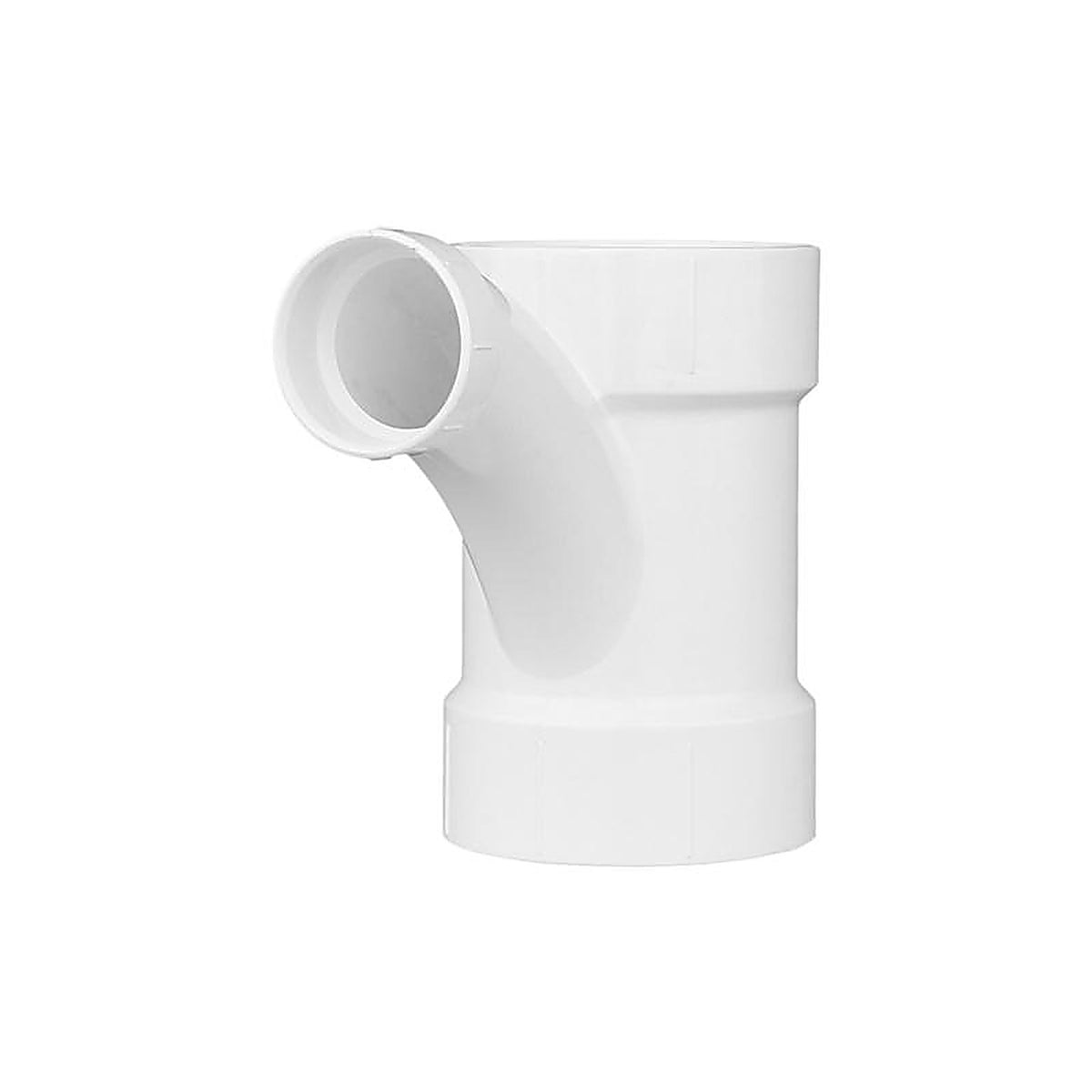 Charlotte Pipe PVC005021600 Schedule 40 4 in. Hub x 4 in. Dia. Hub PVC Long Turn Wye