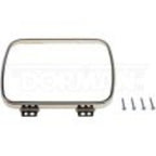 Dorman 42407 Rectangular Headlamp Retaining Ring (2) With 4 Retaining Screws Steel