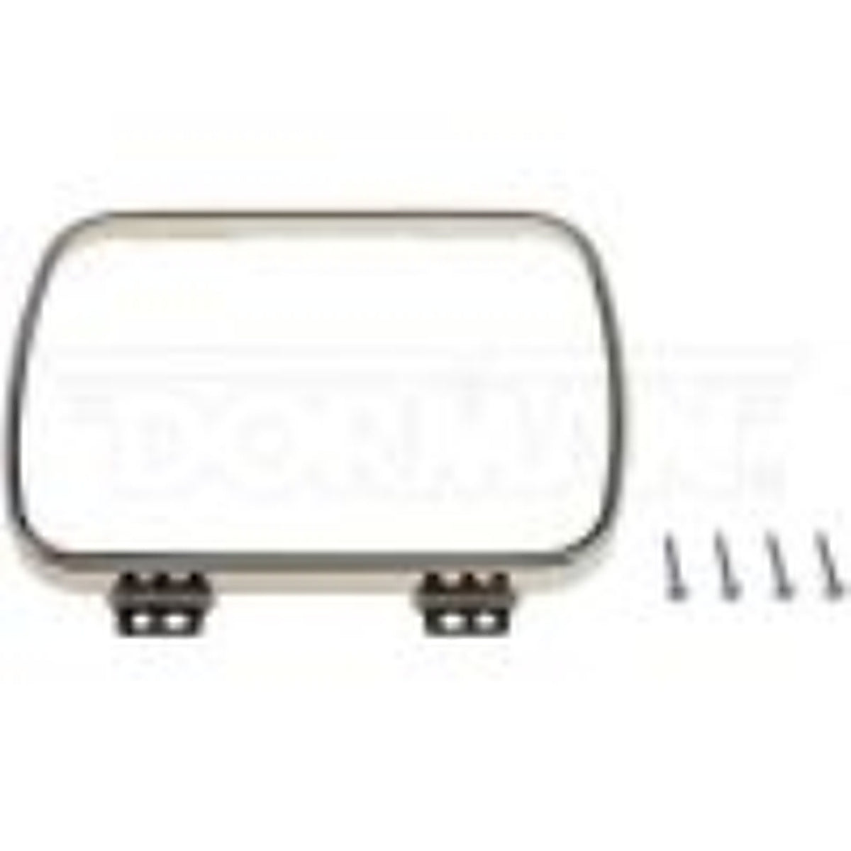 Dorman 42407 Rectangular Headlamp Retaining Ring (2) With 4 Retaining Screws Steel