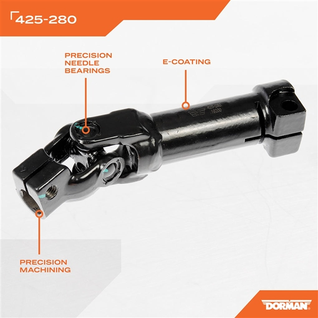 Dorman 425-280 Lower Intermediate Steering Shaft