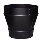 Imperial BM0079 8 in. Dia. x 6 in. Dia. Steel Stove Pipe Reducer
