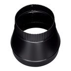 Imperial BM0079 8 in. Dia. x 6 in. Dia. Steel Stove Pipe Reducer