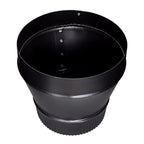Imperial BM0079 8 in. Dia. x 6 in. Dia. Steel Stove Pipe Reducer