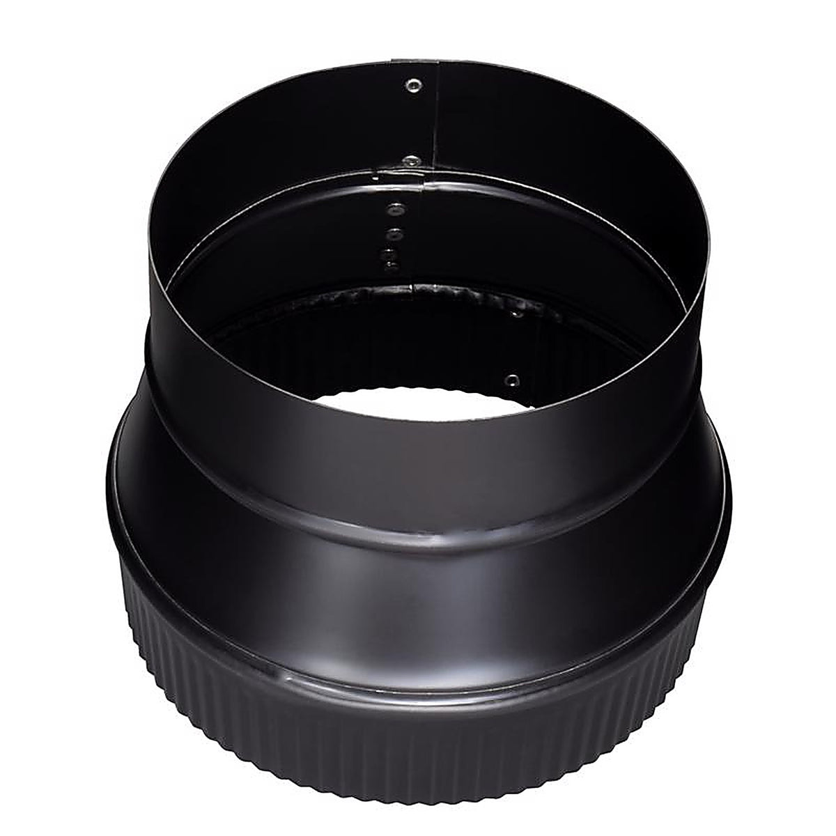 Imperial BM0061 6 in. Dia. x 7 in. Dia. Steel Stove Pipe Increaser