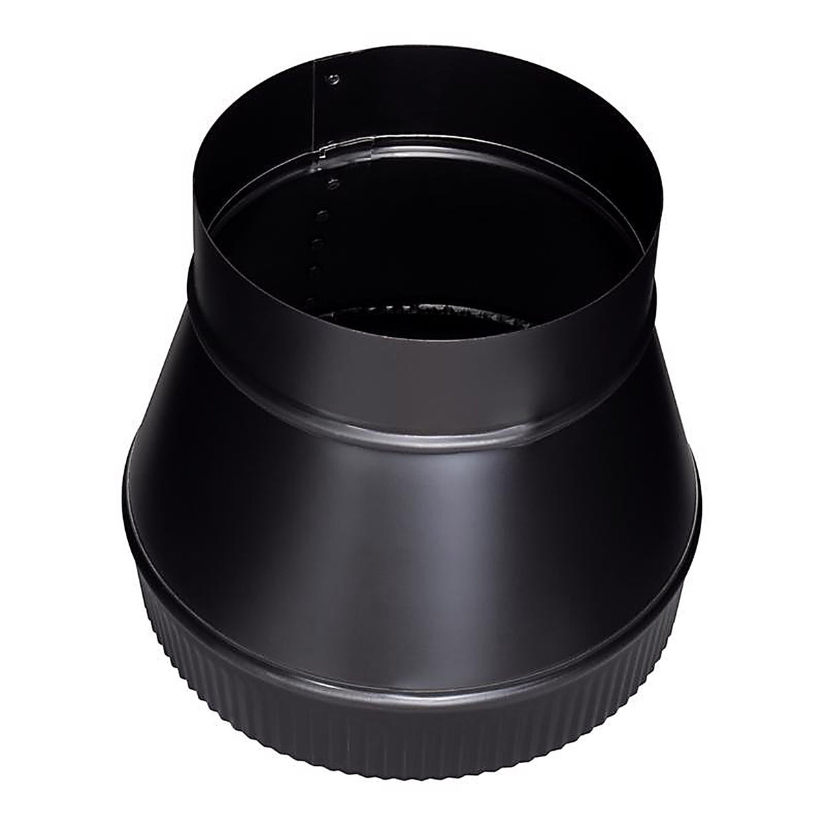 Imperial BM0062 6 in. Dia. x 8 in. Dia. Steel Stove Pipe Increaser
