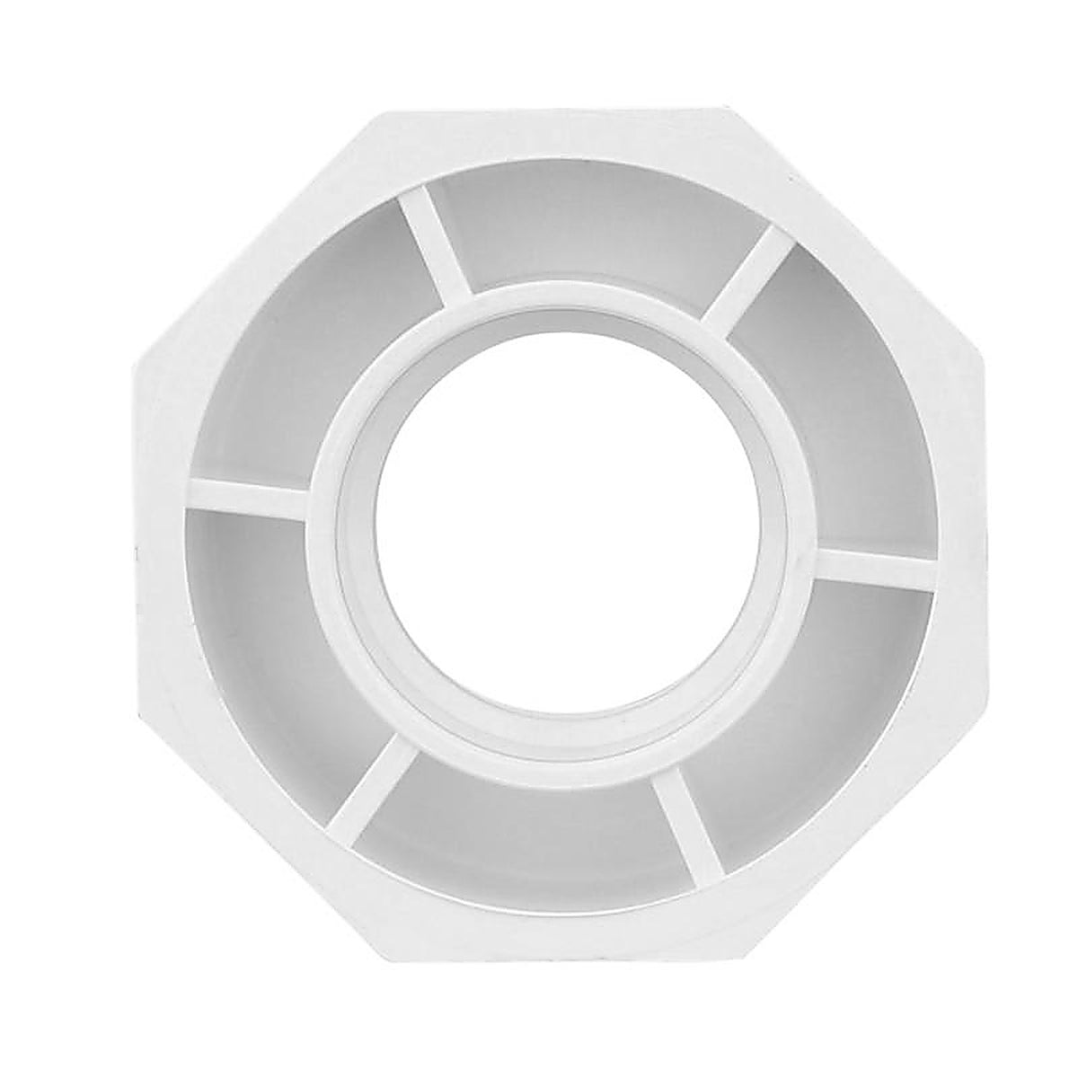 Charlotte Pipe PVC001071200 Schedule 40 3 in. Spigot x 1-1/2 in. Dia. Hub PVC Flush Bushing