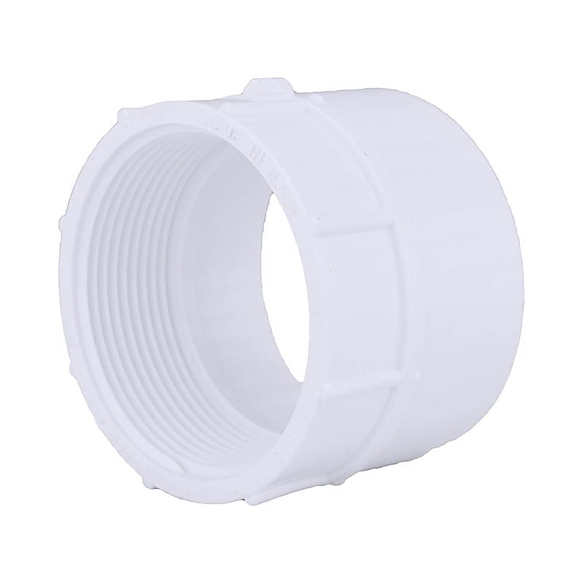 Charlotte Pipe PVC001011000 Schedule 40 2 in. Hub x 2 in. Dia. FPT PVC Adapter