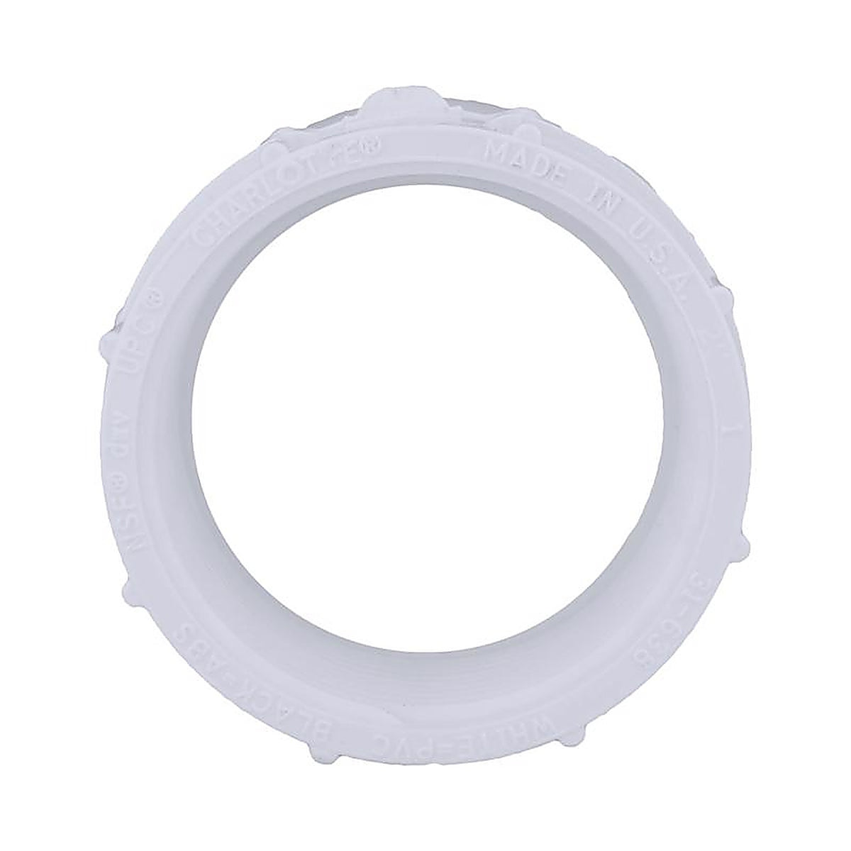 Charlotte Pipe PVC001011000 Schedule 40 2 in. Hub x 2 in. Dia. FPT PVC Adapter