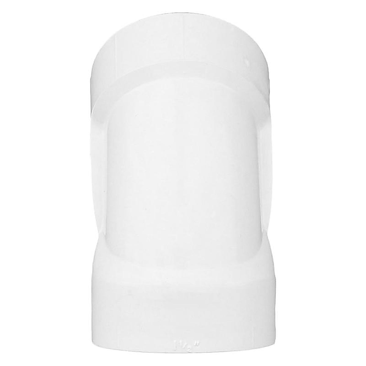 Charlotte Pipe PVC003210800 Schedule 40 1-1/2 in. Hub x 1-1/2 in. Dia. Hub PVC 45 Degree Elbow