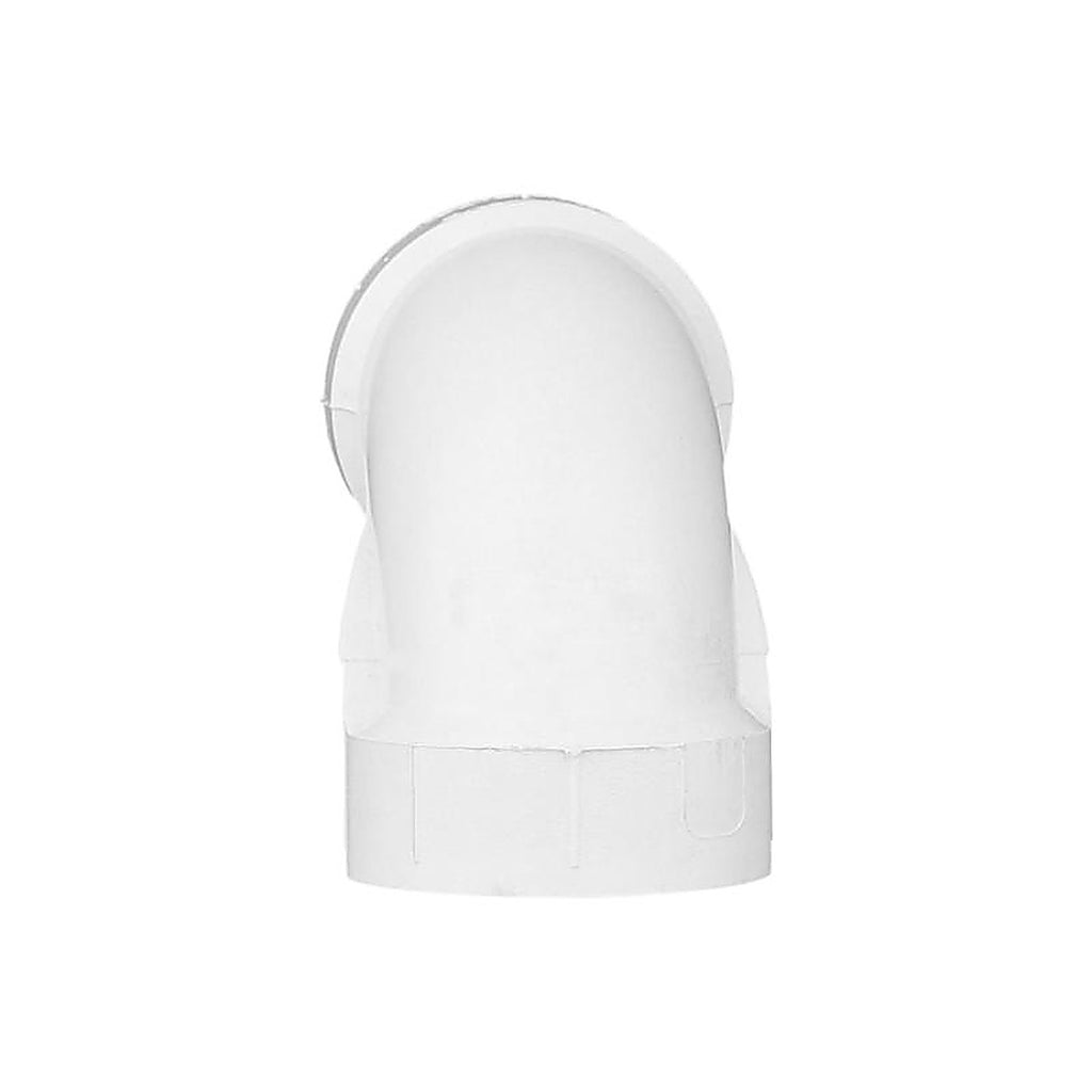 Charlotte Pipe PVC003000800 Schedule 40 1-1/2 in. Hub x 1-1/2 in. Dia. Hub PVC 90 Degree Elbow