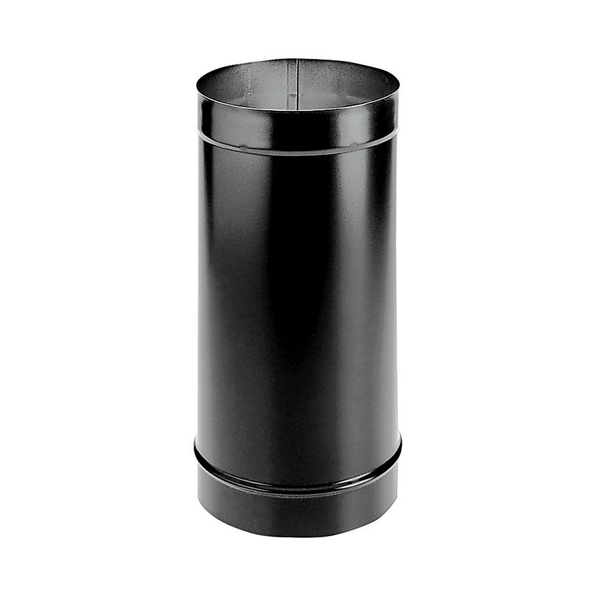 Duravent 6DBK-24 DuraBlack 6 in. Dia. x 24 in. L Galvanized Steel Stove Pipe