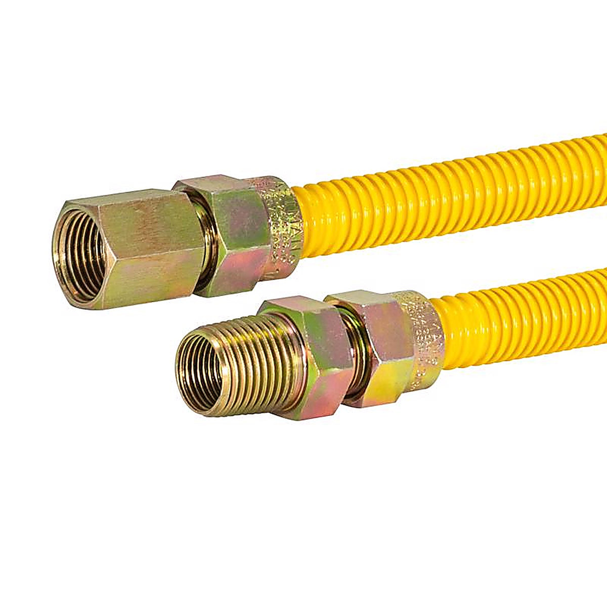 Brasscraft CSSL54-24 ProCoat 1/2 in. 1/2 in. Dia. x 24 in. L Stainless Steel Connector