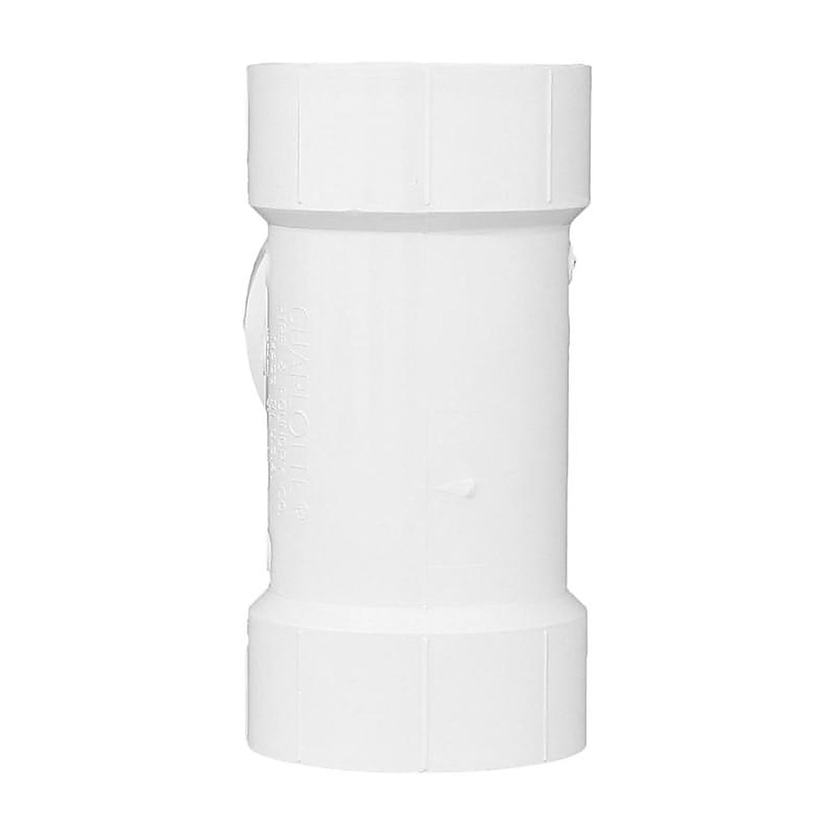 Charlotte Pipe PVC004001200 3 in. Hub x 3 in. Dia. Hub PVC Sanitary Tee