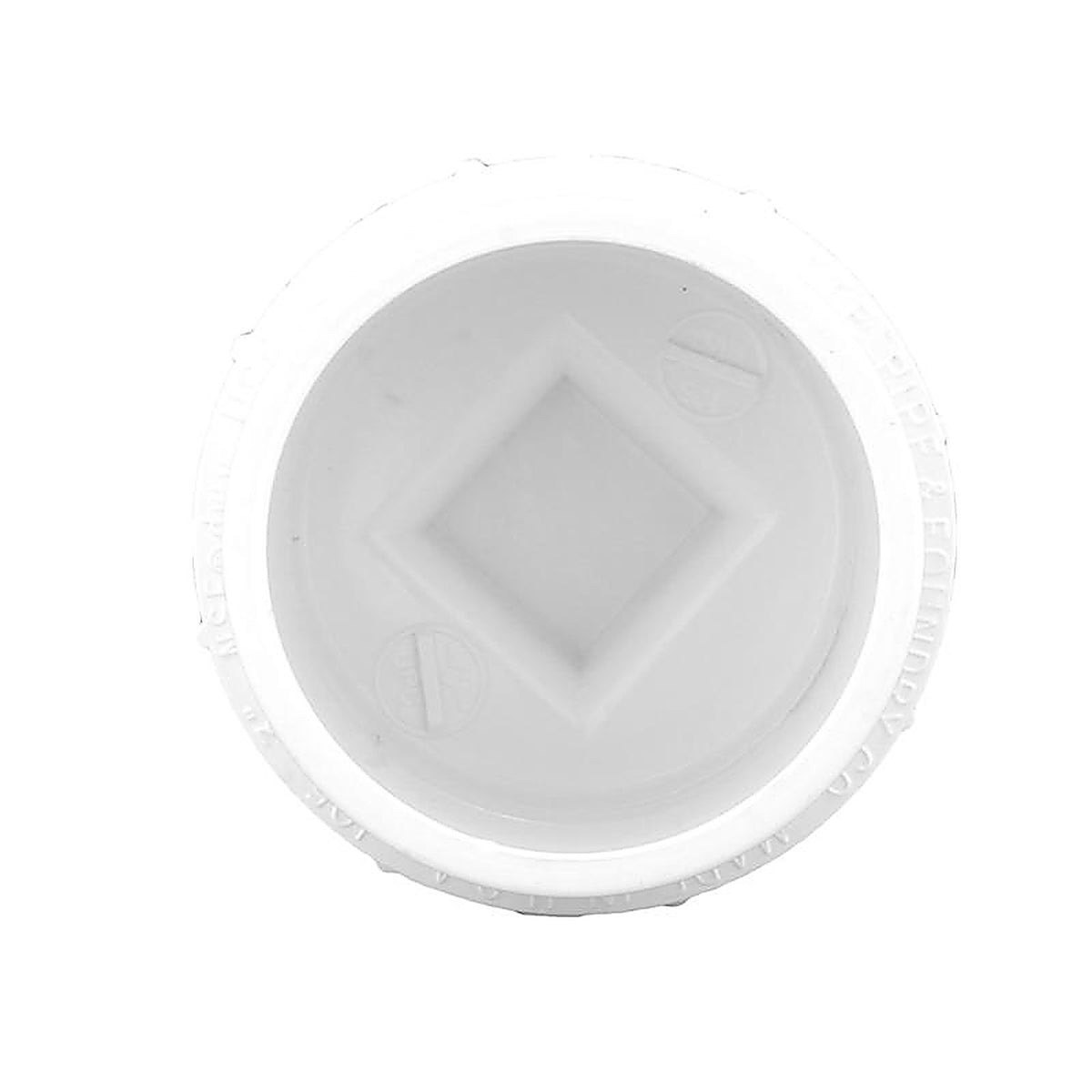 Charlotte Pipe PVC00105X0600 Schedule 40 1-1/2 in. Spigot x 1-1/2 in. Dia. FPT PVC Cleanout Adapter