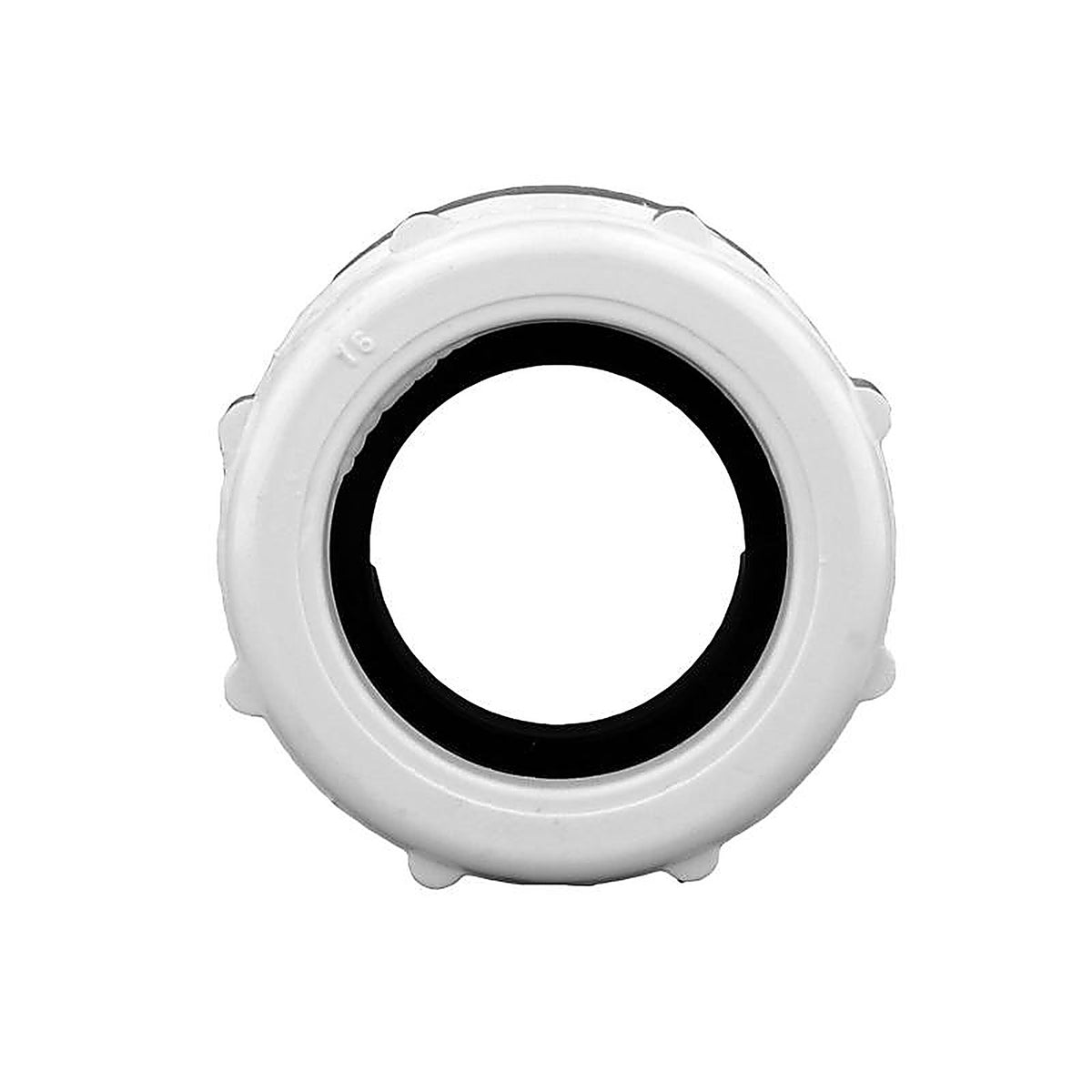 Charlotte Pipe PVC00104R0600 Schedule 40 1-1/2 in. Hub x 1-1/4 in. Dia. Slip PVC Adapter