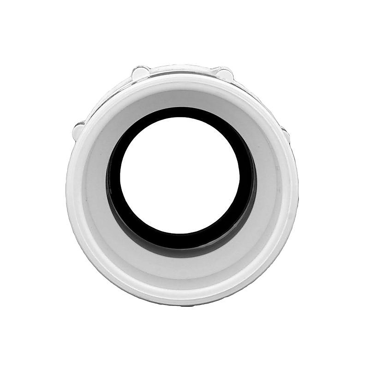 Charlotte Pipe PVC00104R0600 Schedule 40 1-1/2 in. Hub x 1-1/4 in. Dia. Slip PVC Adapter