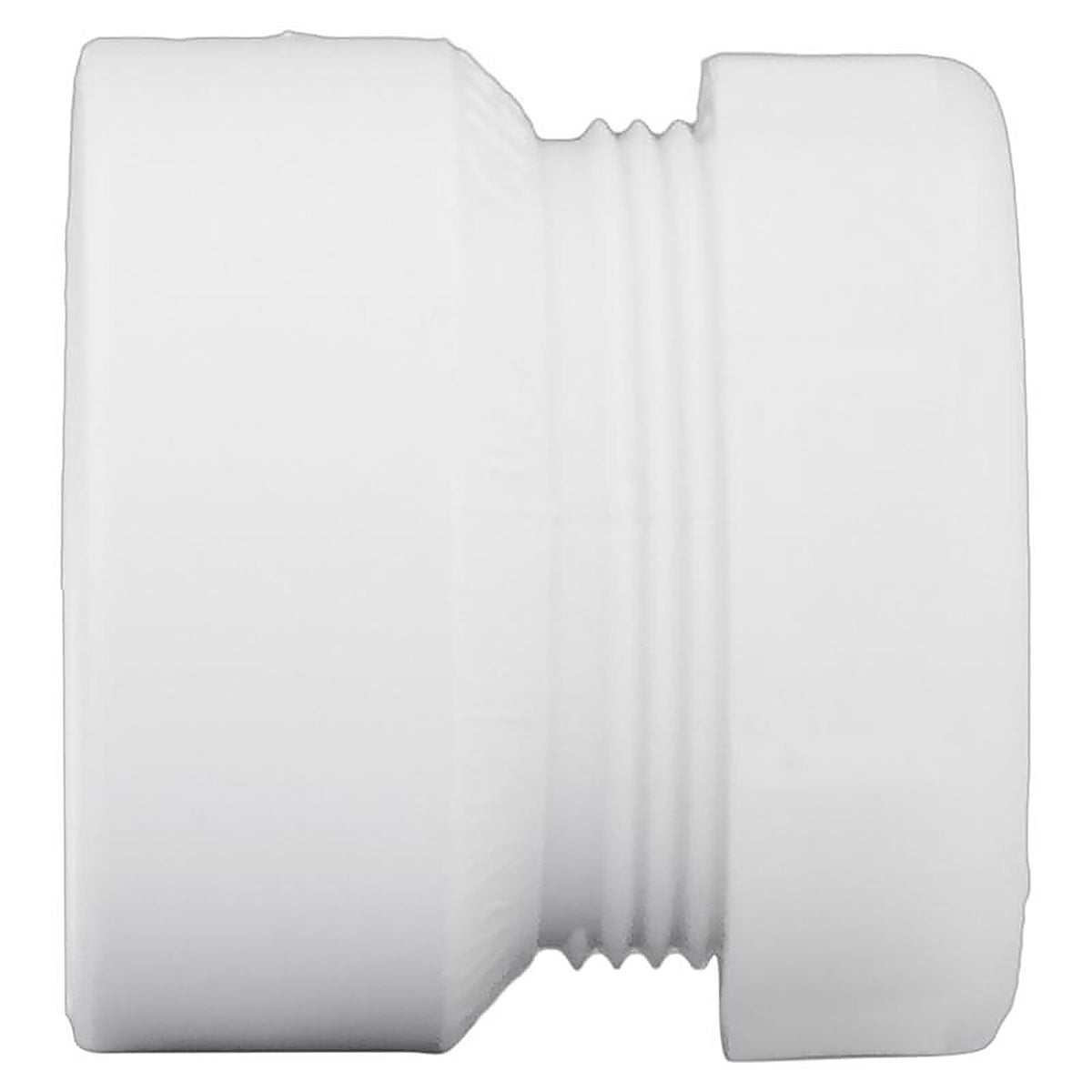 Charlotte Pipe PVC00104P0800 Schedule 40 1-1/2 in. Hub x 1-1/2 in. Dia. Slip PVC Adapter