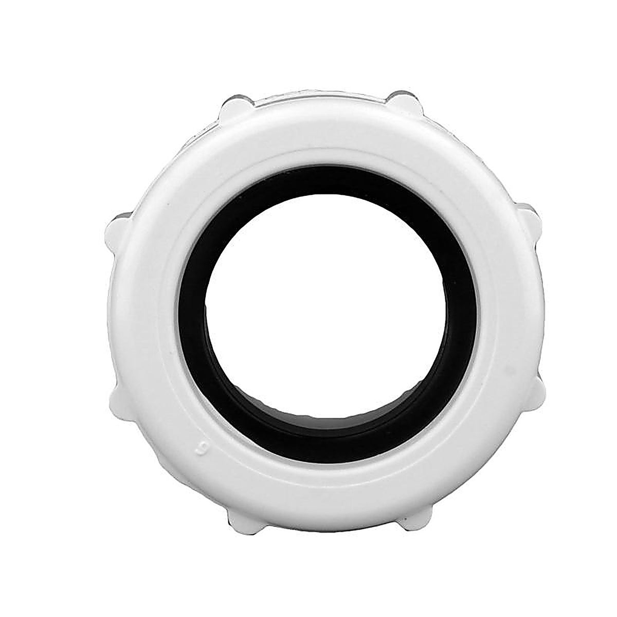 Charlotte Pipe PVC00103R0600 Schedule 40 1-1/2 in. Slip x 1-1/4 in. Dia. Slip PVC Trap Adapter