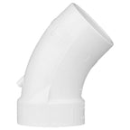 Charlotte Pipe PVC003231000 Schedule 40 2 in. Hub x 2 in. Dia. Spigot PVC Street Elbow