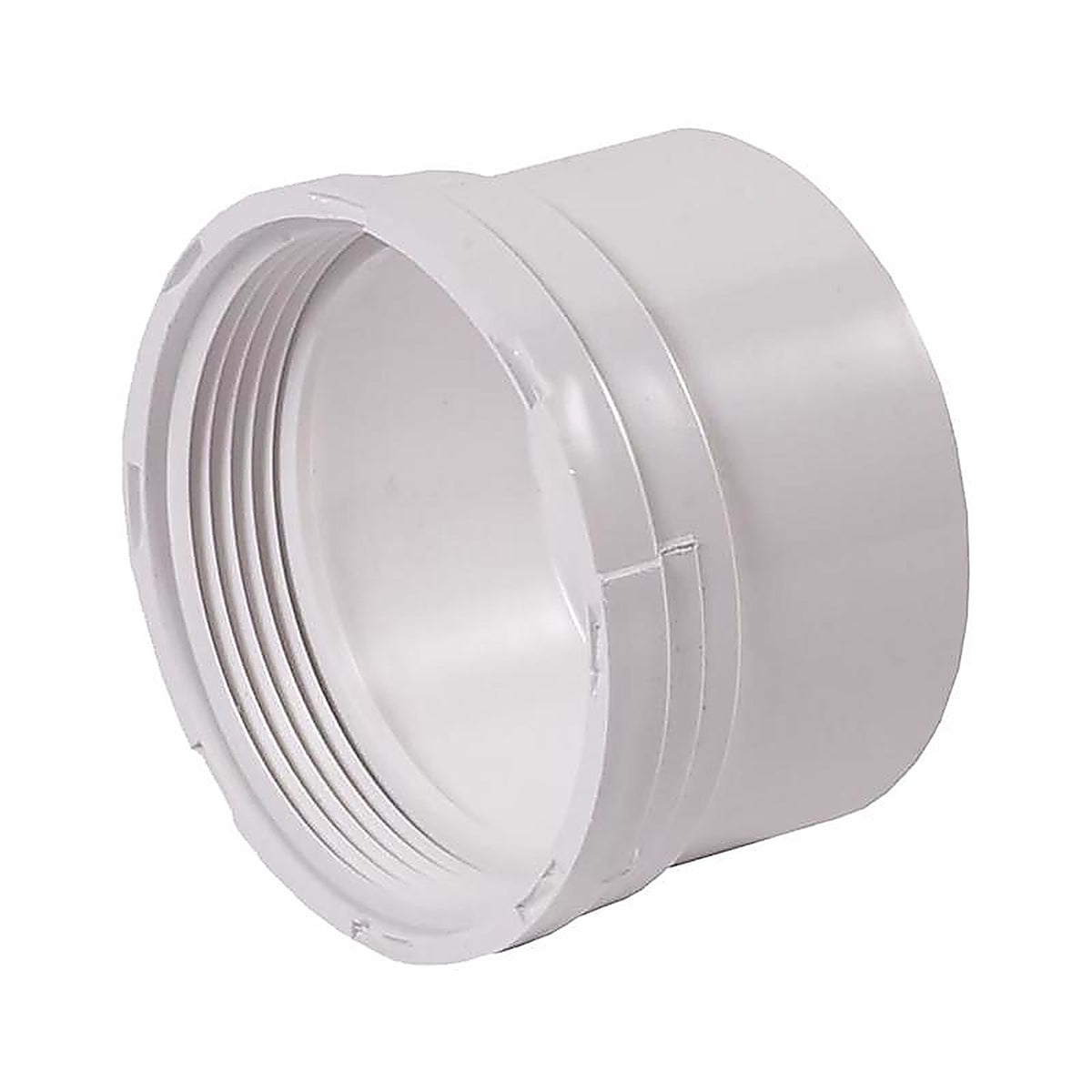 Plastic Trends P1403 3 in. Hub x 3 in. Dia. FPT PVC Pipe Adapter