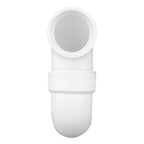 Charlotte Pipe PVC00706X0600 Schedule 40 1-1/2 in. Hub x 1-1/2 in. Dia. Hub PVC P-Trap