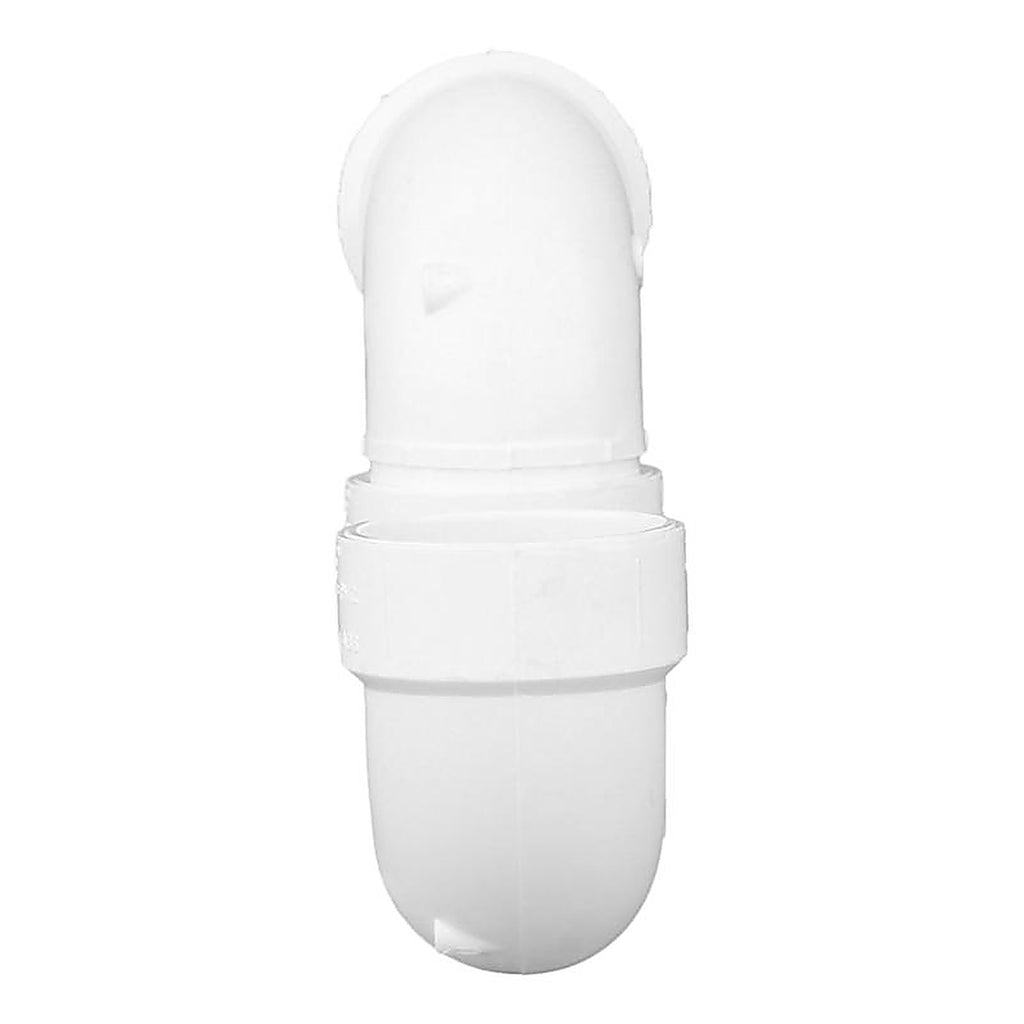 Charlotte Pipe PVC00706X0600 Schedule 40 1-1/2 in. Hub x 1-1/2 in. Dia. Hub PVC P-Trap