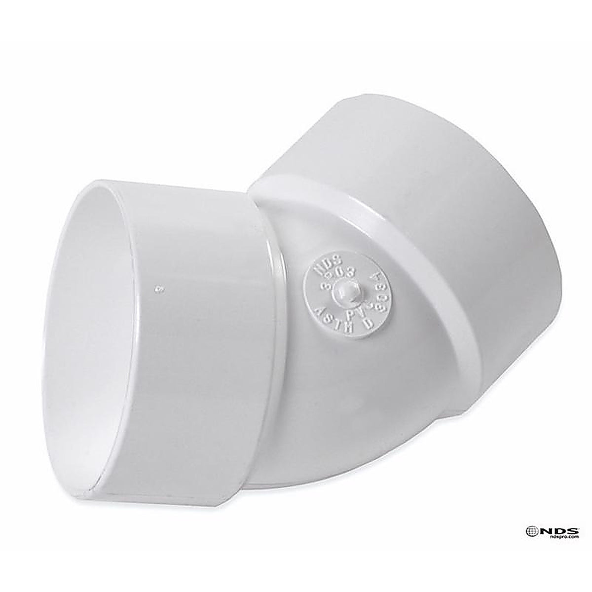 Plastic Trends P502 3 in. Hub x 3 in. Dia. Hub PVC Elbow