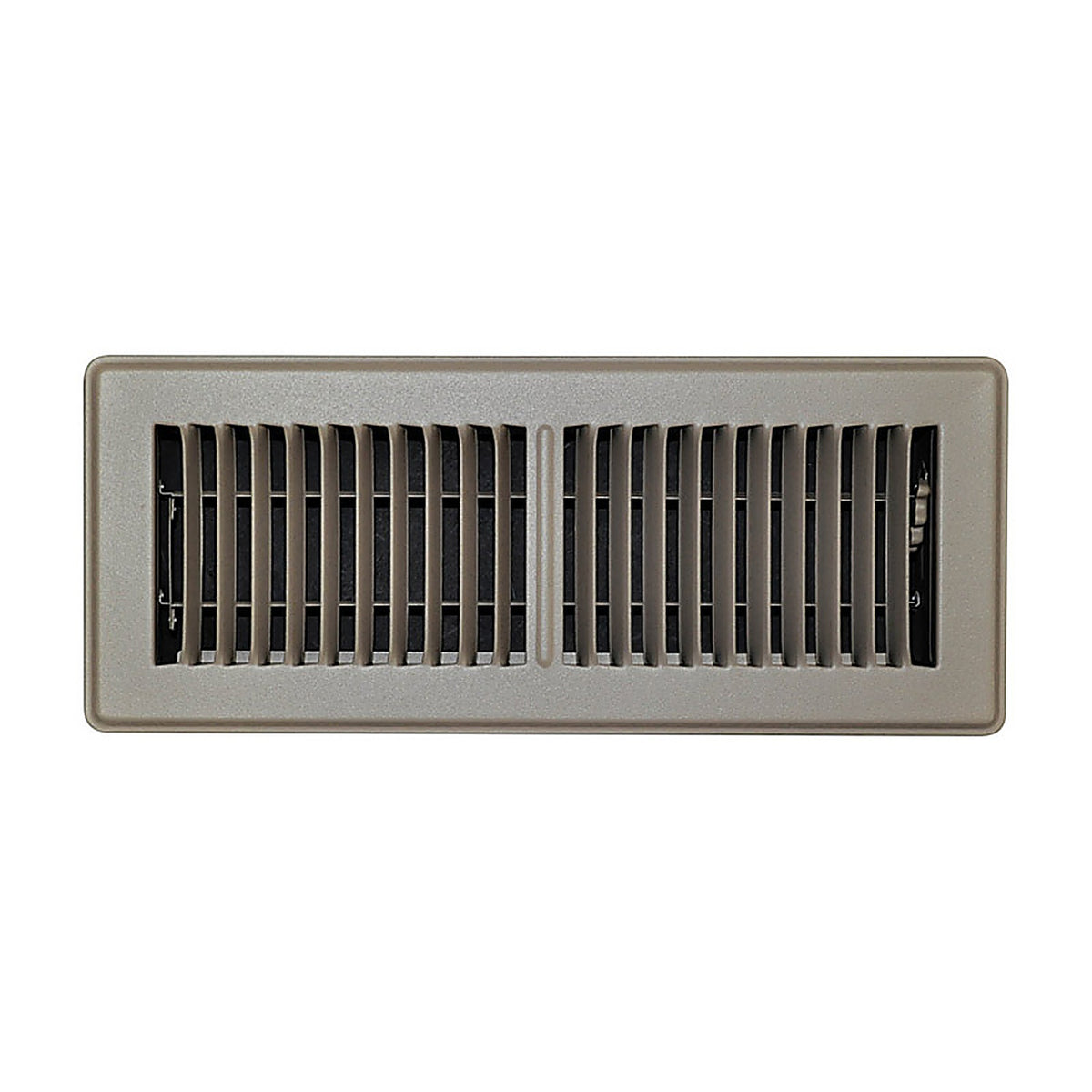 Tru Aire C150MB 04X12 4 in. H x 12 in. W 2-Way Powder Coat Brown Steel Floor Register